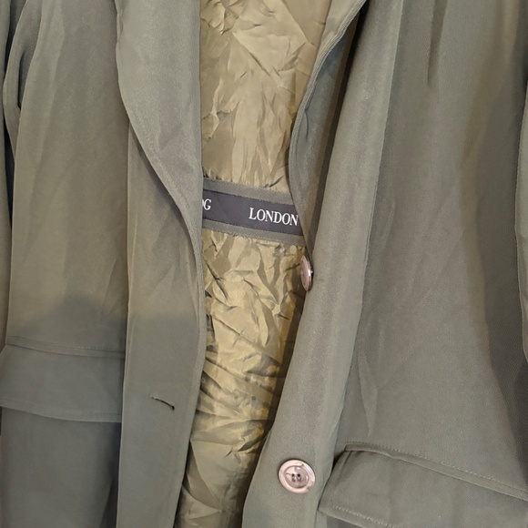 London Fog full length coat size 10 - Picture 5 of 9